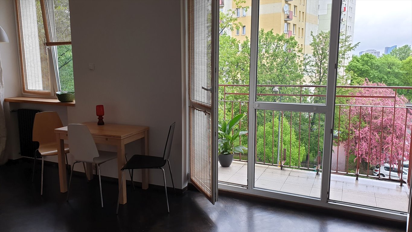 Wynajmę komfortowe studio 39 m² z balkonem na Saskiej Kępie Warszawa, Praga Południe, Saska Kępa, Międzynarodowa  39m2 Foto 1