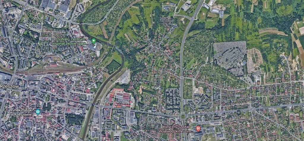 Działka 2,25 ha z mediami, ciszą i dostępem asfaltowym Rzeszów  22 500m2 Foto 1