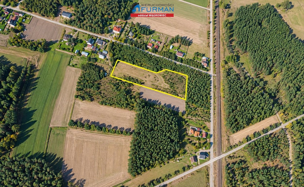 Działka inwestycyjna 11 100 m² w Lechlinku z warunkami zabudowy Lechlin, Lechlinek  11 100m2 Foto 1