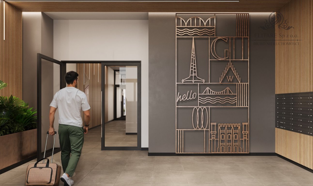 Nowoczesne 1 pokój z balkonem, blisko Dworca Głównego Wrocław, Stare Miasto, Przedmieście Świdnickie  30m2 Foto 1