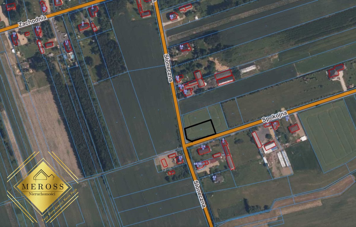 Działka 1370 m² z mediami - plan zabudowy mieszkaniowej Grabówka  1 370m2 Foto 1