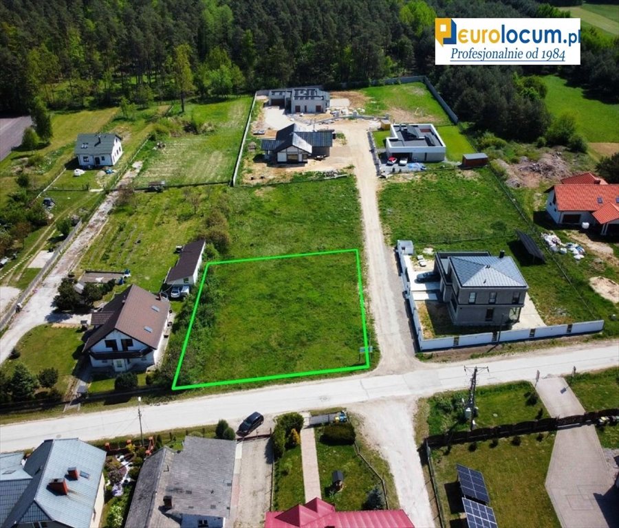 Działka budowlana 1089 m² w Kielcach, las, media, linia asfaltu Kielce, Leśniówka, Nastole  1 089m2 Foto 1