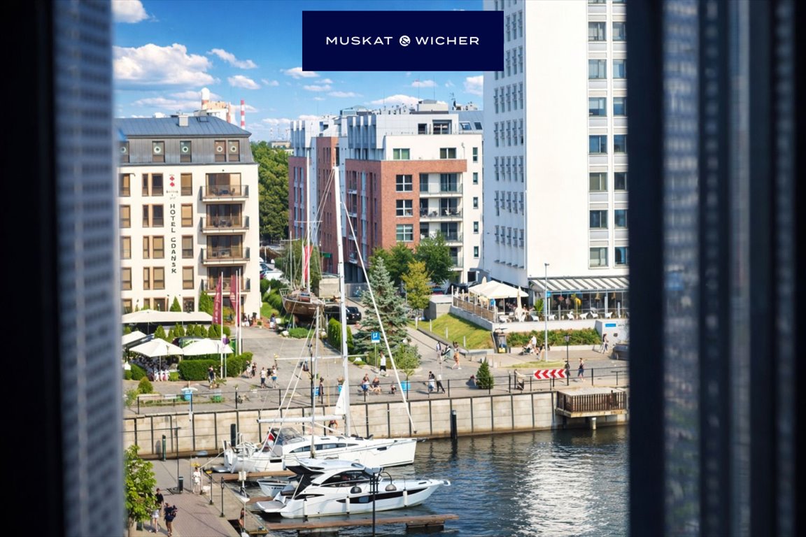 Ekskluzywny apartament na Wyspie Spichrzów z widokiem na marinę Gdańsk, Stare Miasto, Chmielna  59m2 Foto 1