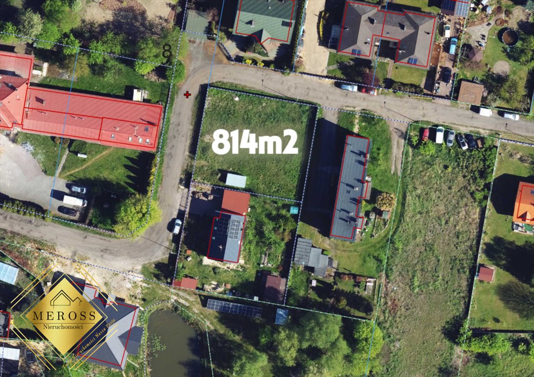 Na sprzedaż działka budowlana 814 m² z mediami w Częstochowie Częstochowa  814m2 Foto 1