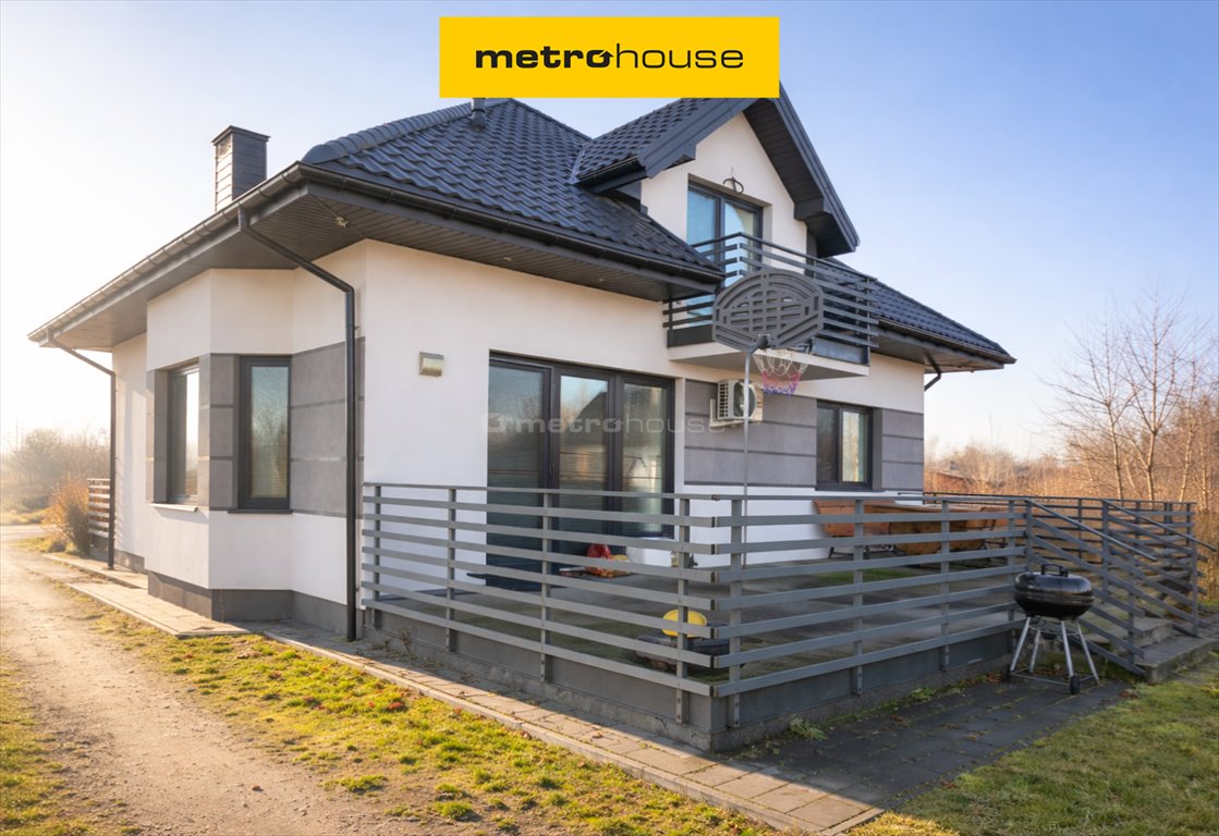 Przestronny dom z usługowym budynkiem, 160 m², garaż Mszczonów, Grota-Roweckiego  160m2 Foto 1