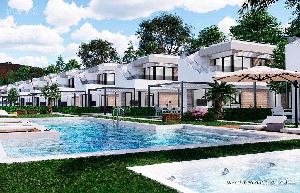 Nowoczesne wille z basenem w Pilar de la Horadada Hiszpania, Lo Romero Golf, Lo Romero Golf  120m2 Foto 1