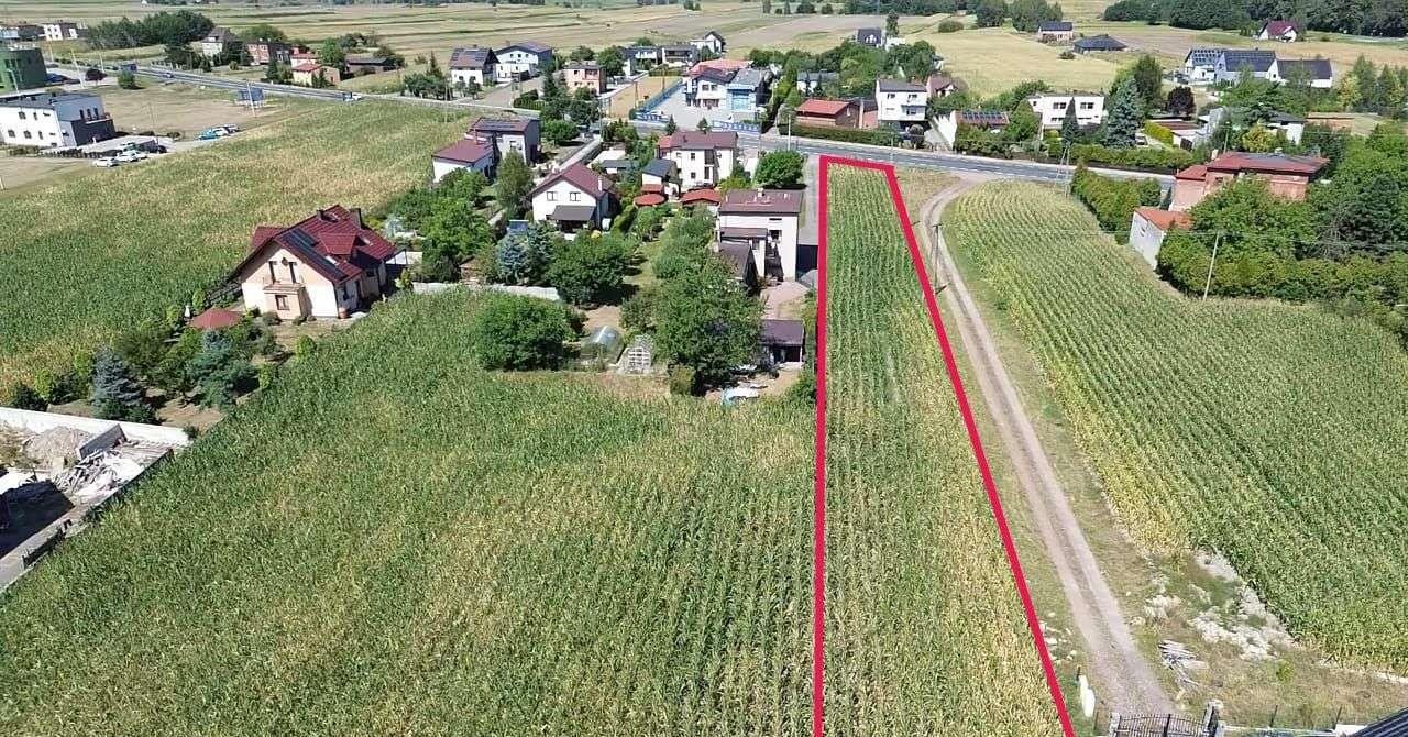 Działka budowlana na sprzedaż Paniówki, ul. Gliwicka  2 051m2 Foto 1