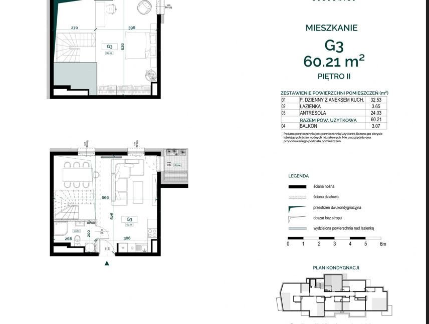 Mieszkanie dwupokojowe na sprzedaż Wrocław, Osobowice  60m2 Foto 3