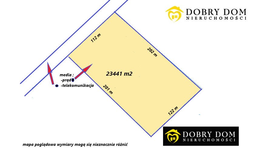 Duża działka przemysłowa 23 441 m² z budynkiem w Grajewie Grajewo  23 441m2 Foto 1