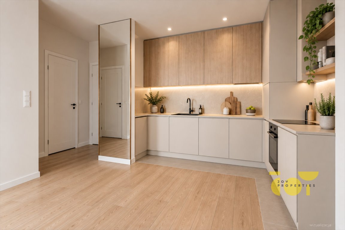 Polecam nowoczesne 2-pokojowe mieszkanie 41,17 m² z balkonem w Ursusie Warszawa, Ursus, Giserska  41m2 Foto 1