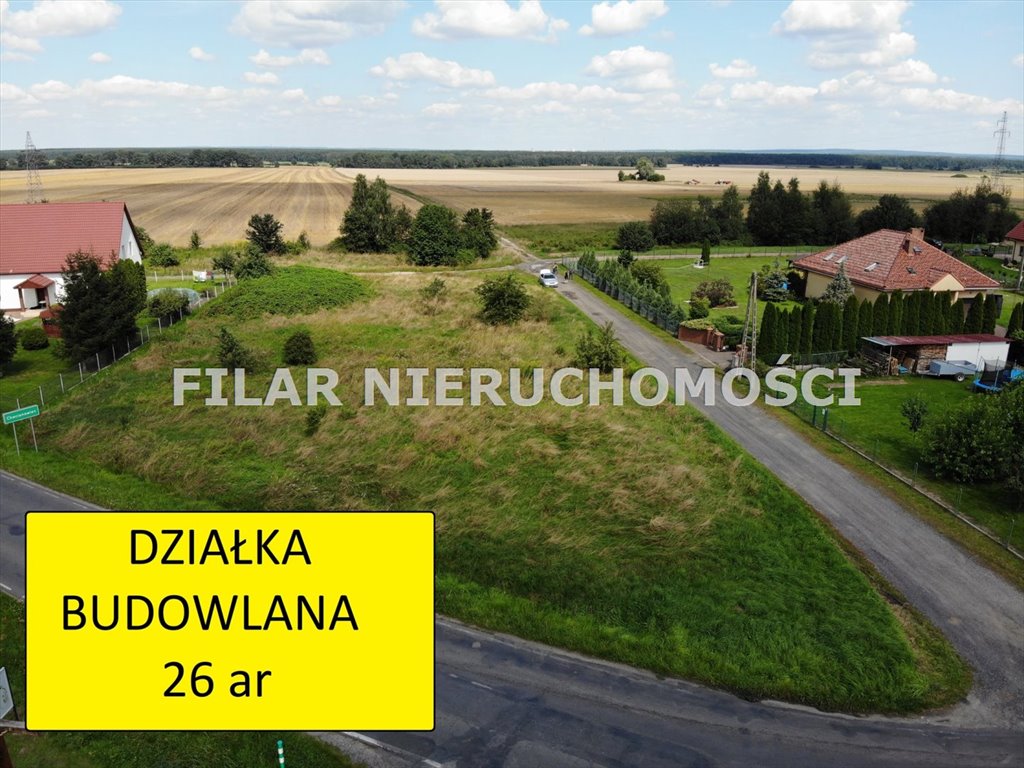 Działka budowlana 26 ar z możliwością zabudowy jednorodzinnej Chocianowiec  2 600m2 Foto 1