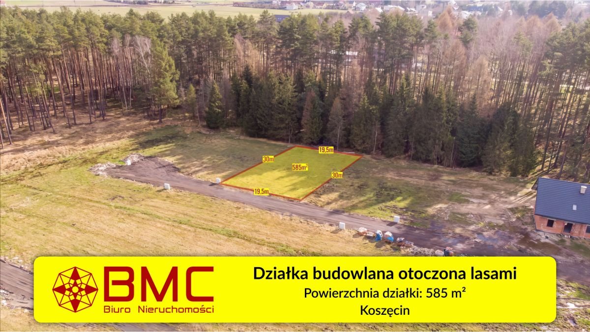 Działka budowlana na sprzedaż Koszęcin, Piaskowa  585m2 Foto 1