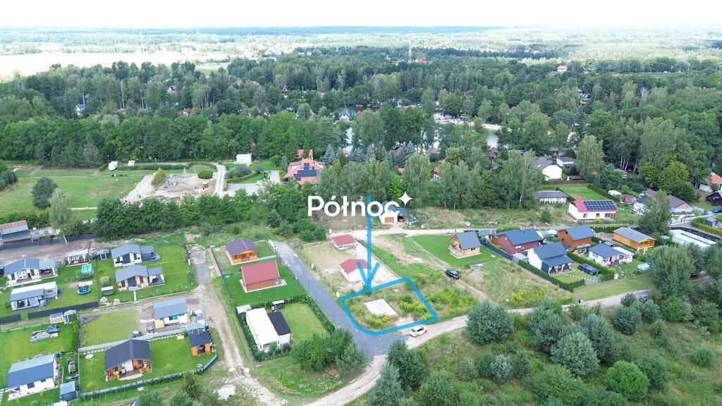 Działka rekreacyjna z pozwoleniem na budowę nad jeziorem polecam Rokitki  299m2 Foto 1