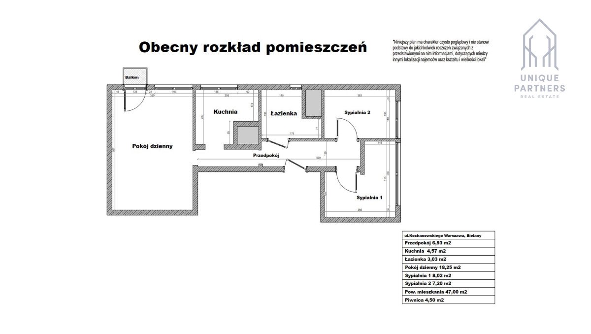 Mieszkanie trzypokojowe na sprzedaż Warszawa, Bielany Piaski, Jana Kochanowskiego  47m2 Foto 11