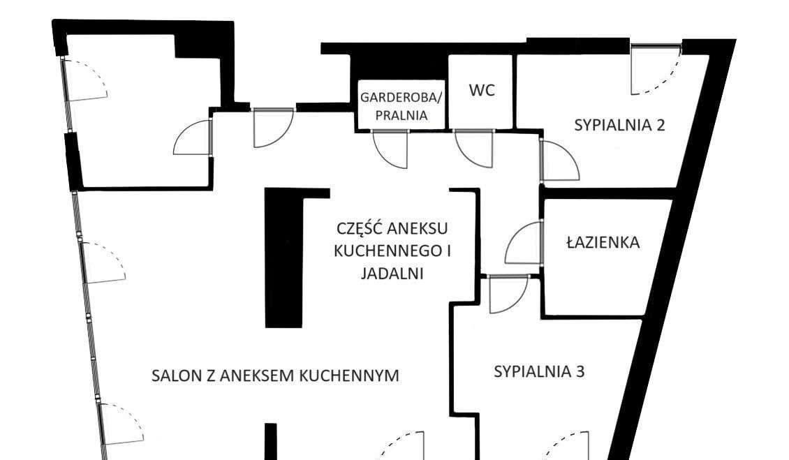 Mieszkanie czteropokojowe  na sprzedaż Poznań, Stare Miasto, ul. Towarowa  107m2 Foto 2