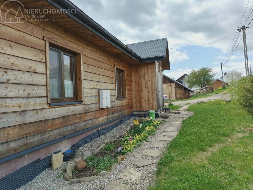 Urokliwy dom z bala z widokiem na góry i potencjałem biznesowym Strzeszyn  120m2 Foto 1