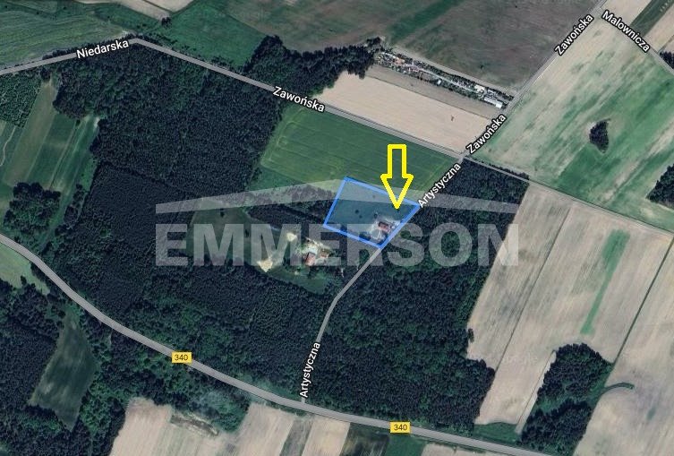 Działka budowlana na sprzedaż Niedary  1 144m2 Foto 1