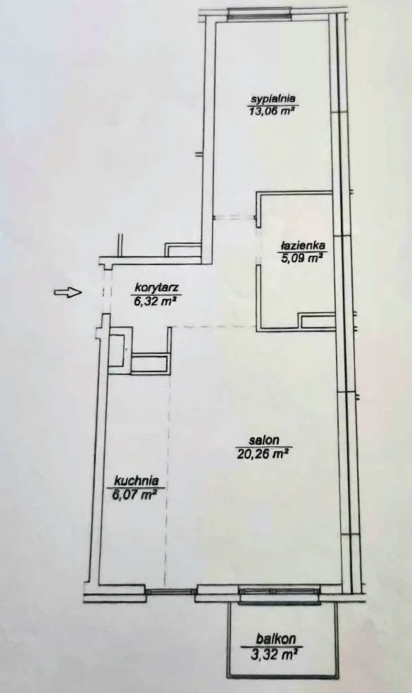 Mieszkanie dwupokojowe na sprzedaż Warszawa, Bielany, Młociny, Sokratesa 13D  51m2 Foto 16