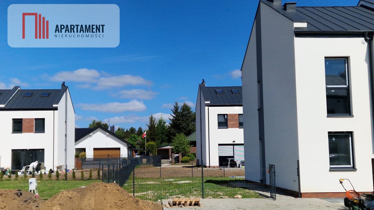 Na sprzedaż nowoczesny bliźniak 98 m² z garażem i ogrodem Łochowo  98m2 Foto 1