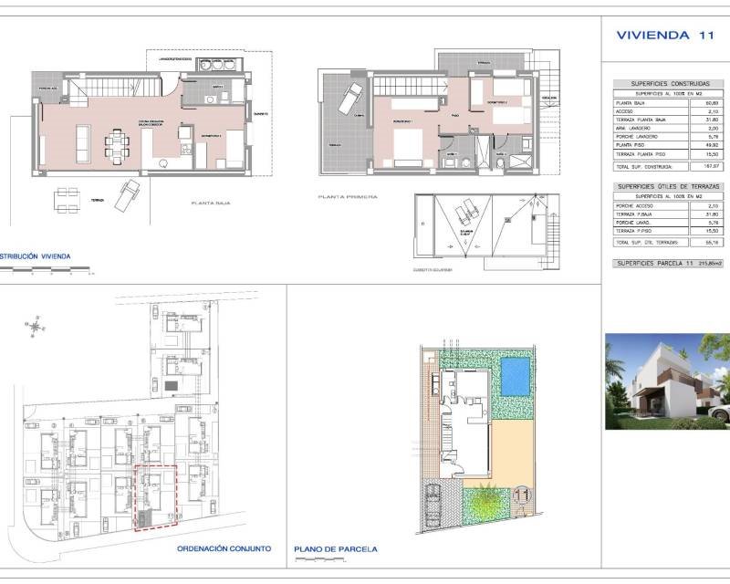 Dom na sprzedaż Hiszpania, La Marina, Hiszpania, El pinet  109m2 Foto 13