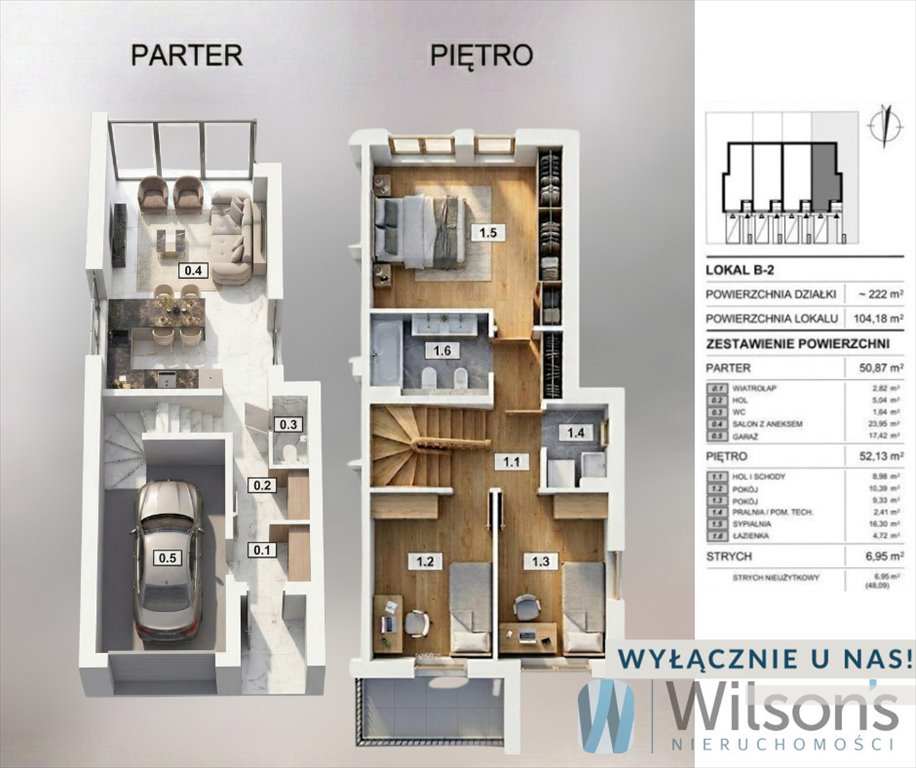 Nowoczesny dom w Rembertowie, 104 m², garaż, ogrzewanie Warszawa, Rembertów  104m2 Foto 1