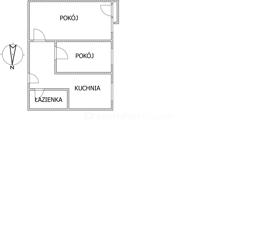 Mieszkanie dwupokojowe na sprzedaż Rąbino  42m2 Foto 13