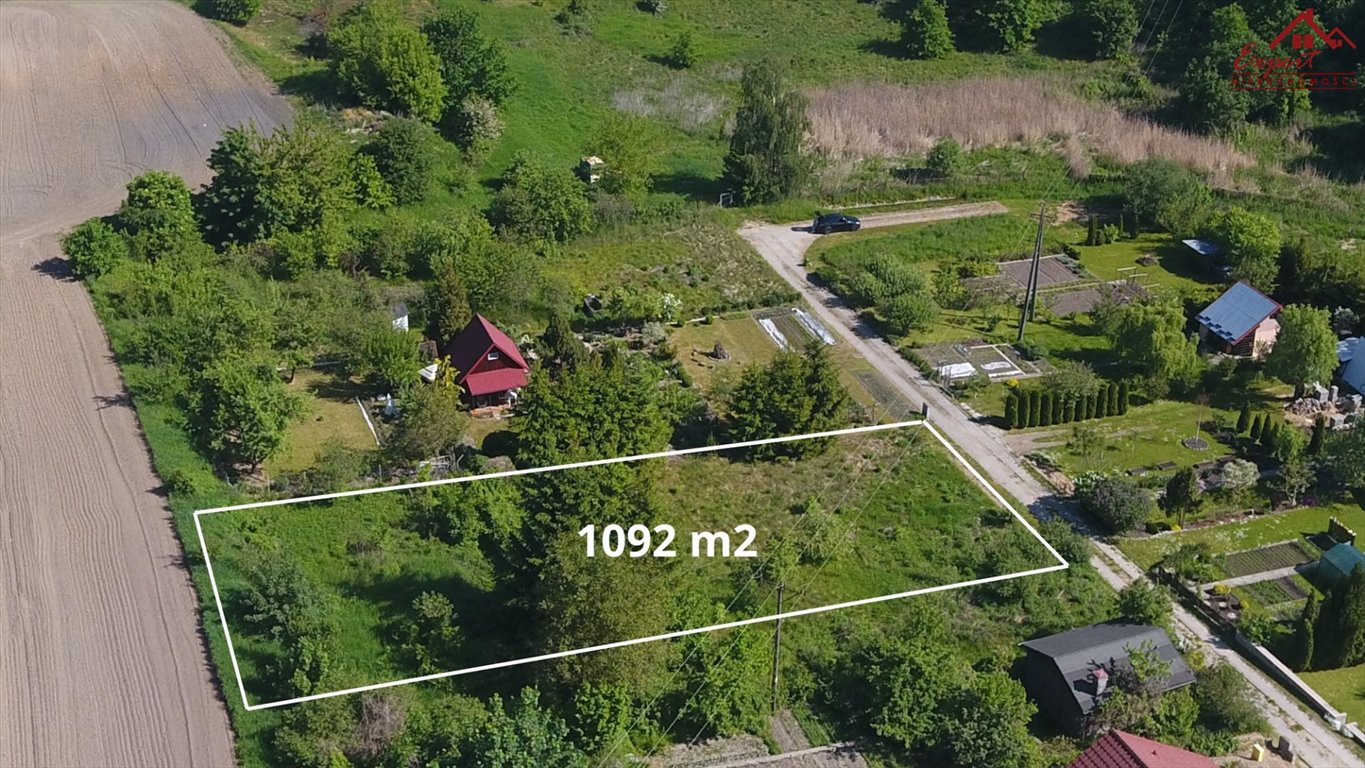 Działka budowlana na sprzedaż Ostróda, Ostróda  1 092m2 Foto 1