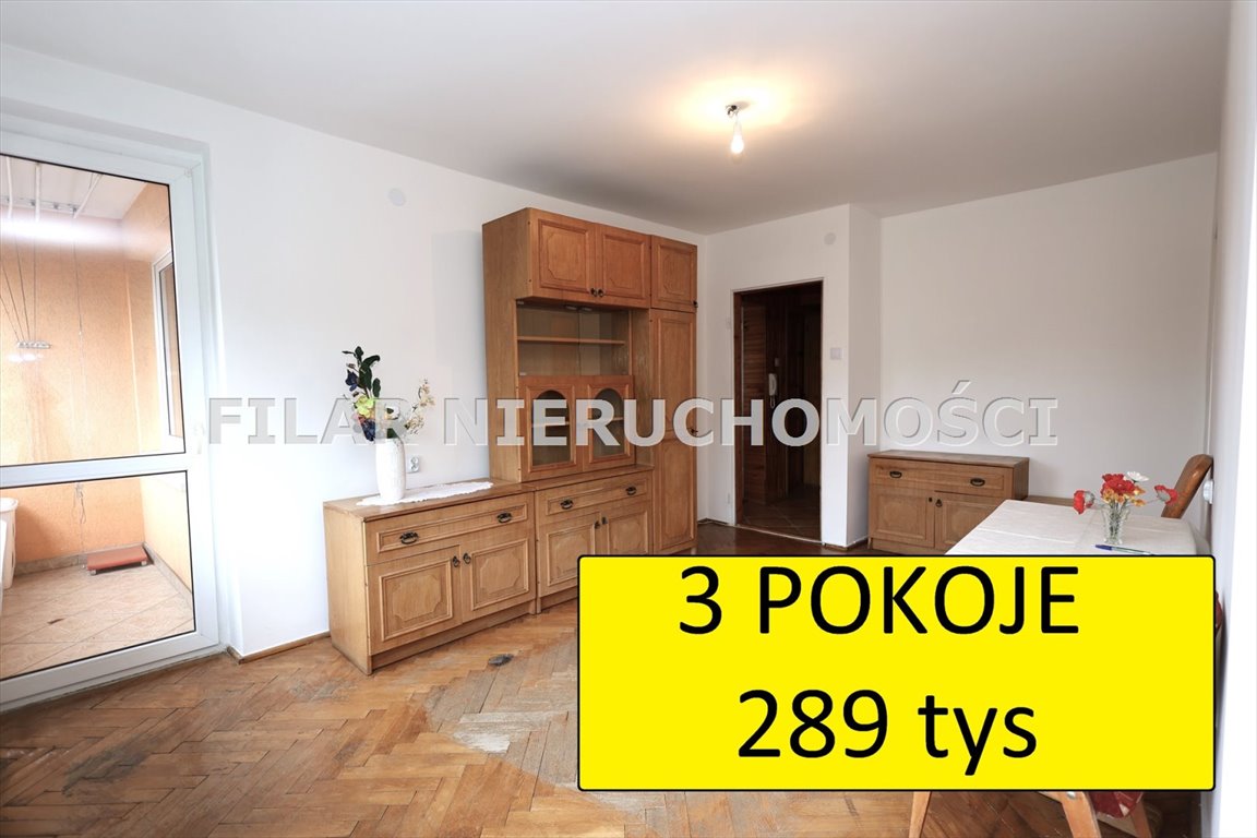 Mieszkanie trzypokojowe na sprzedaż Lubin, Centrum  46m2 Foto 1