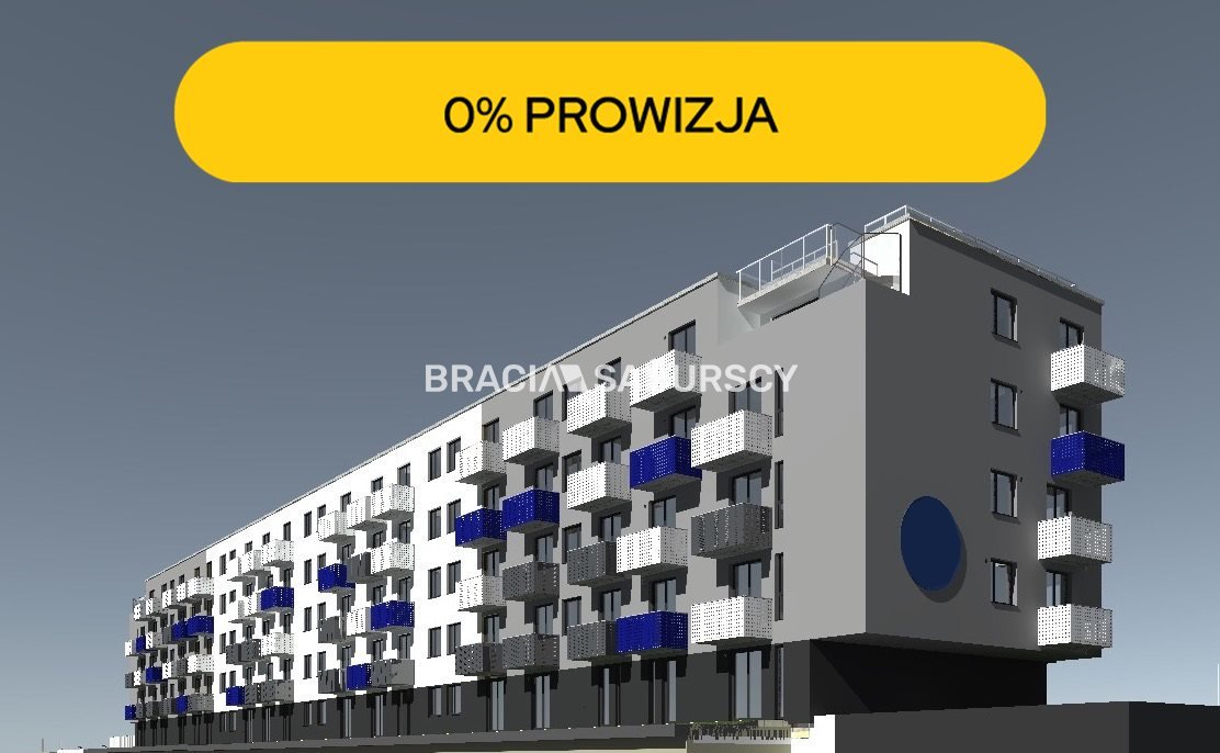 Do sprzedania nowoczesne 3-pokojowe mieszkanie z ogródkiem lub tarasem Kraków, Bieżanów-Prokocim, Osiedle Złocień, Agatowa  46m2 Foto 1