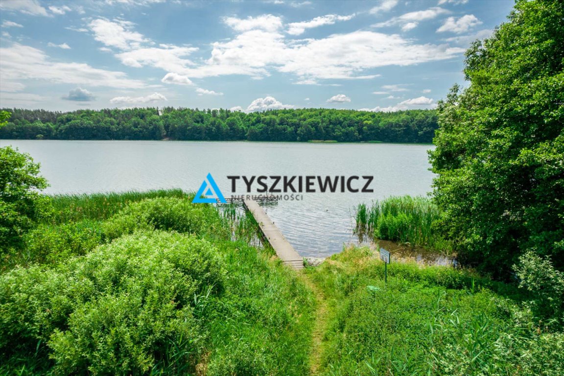Działka nad jeziorem Grabowskim z własną linią brzegową Grabowo Kościerskie, Turystyczna  3 100m2 Foto 1