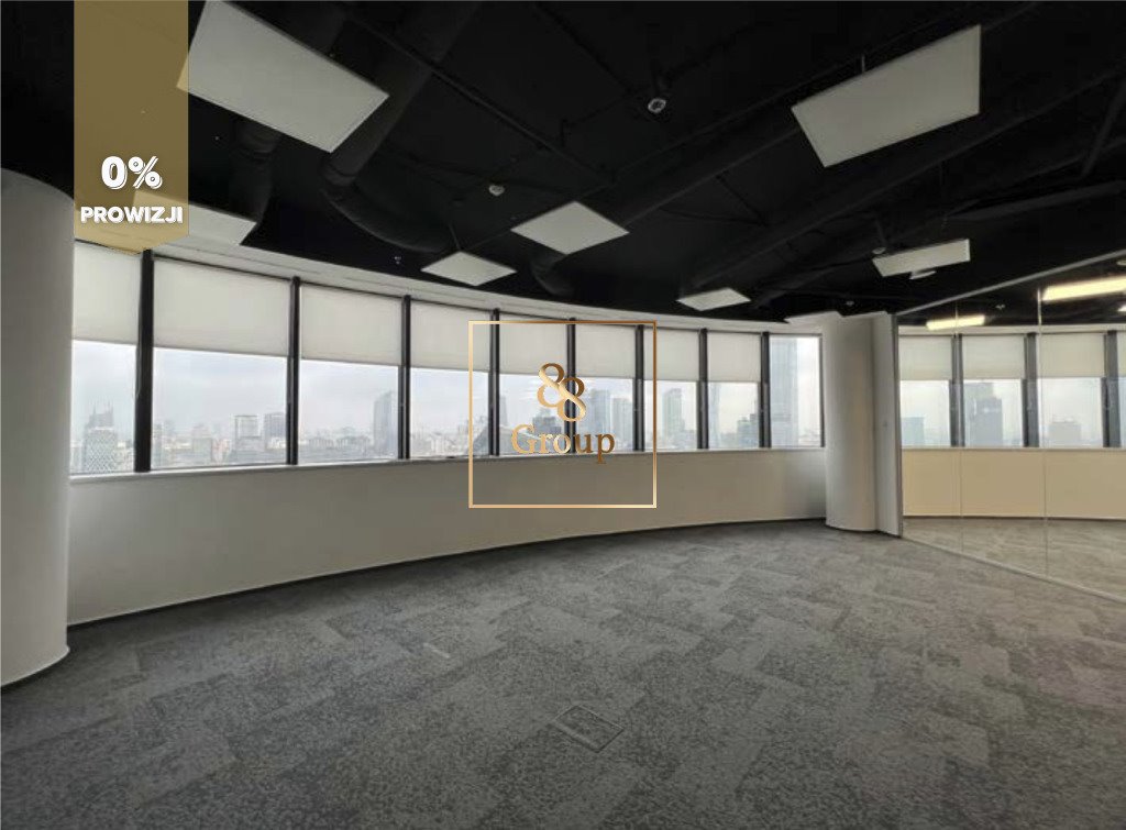 Nowoczesne biuro 406 m² z klimatyzacją w Atlas Tower Warszawa  406m2 Foto 1