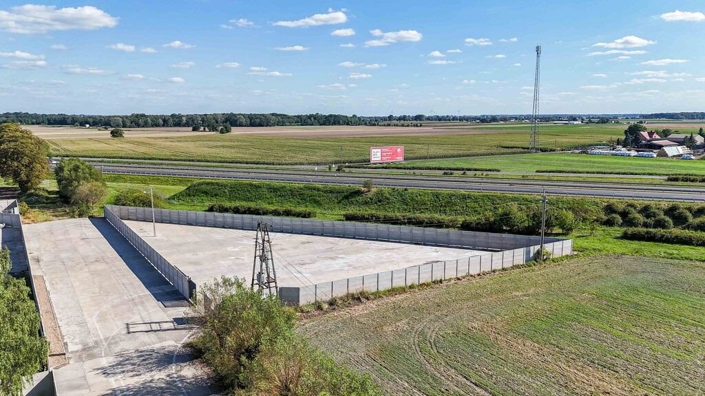 Plac utwardzony 1900 m² w Turkowie (blisko autostrady A2) Nowy Tomyśl  1 900m2 Foto 1