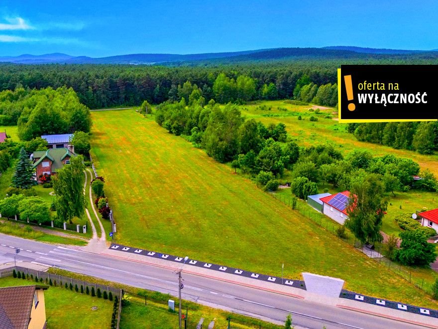 Działka budowlana 10 900 m² z szerokością 43 m, pełne media Kranów  10 900m2 Foto 1