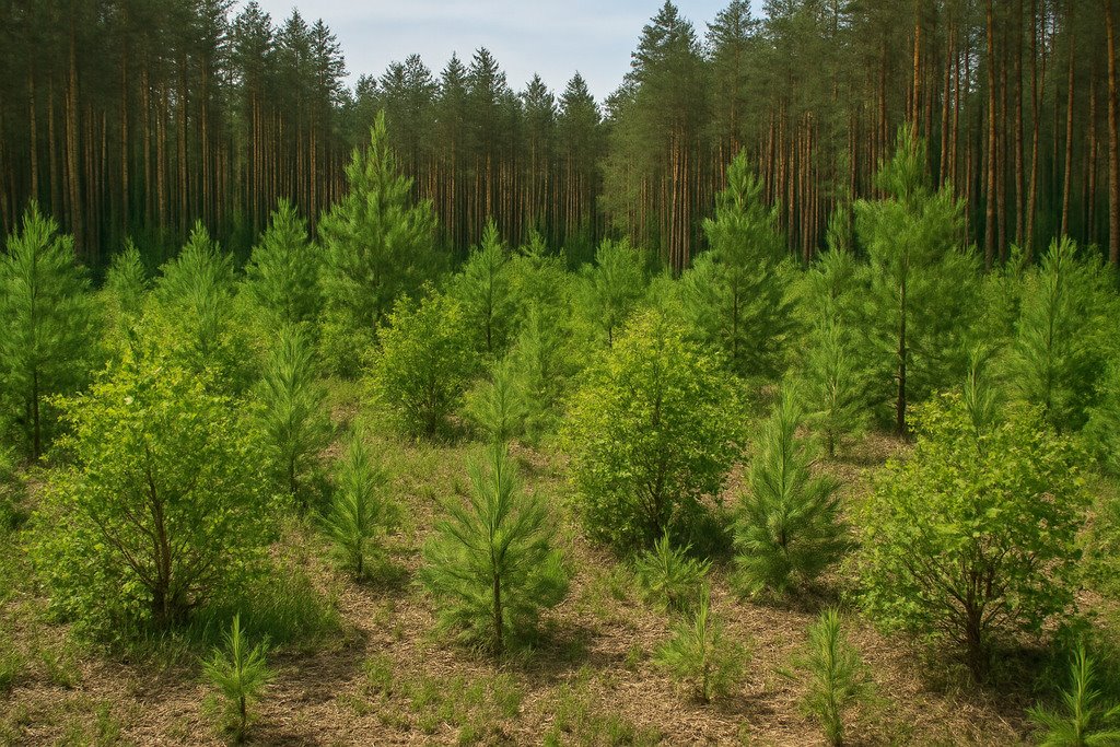 Leśne działki w Podbielu 0,68 ha, dojazd gminny Podbiele  6 800m2 Foto 1