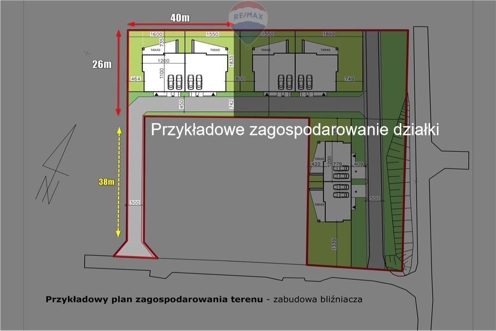 Działka budowlana na sprzedaż Mogilany, Parkowa  1 038m2 Foto 5