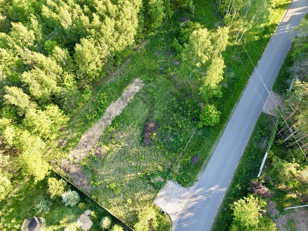 Działka z pozwoleniem na budowę, panoramiczny las, garaż Dziektarzew  1 511m2 Foto 1