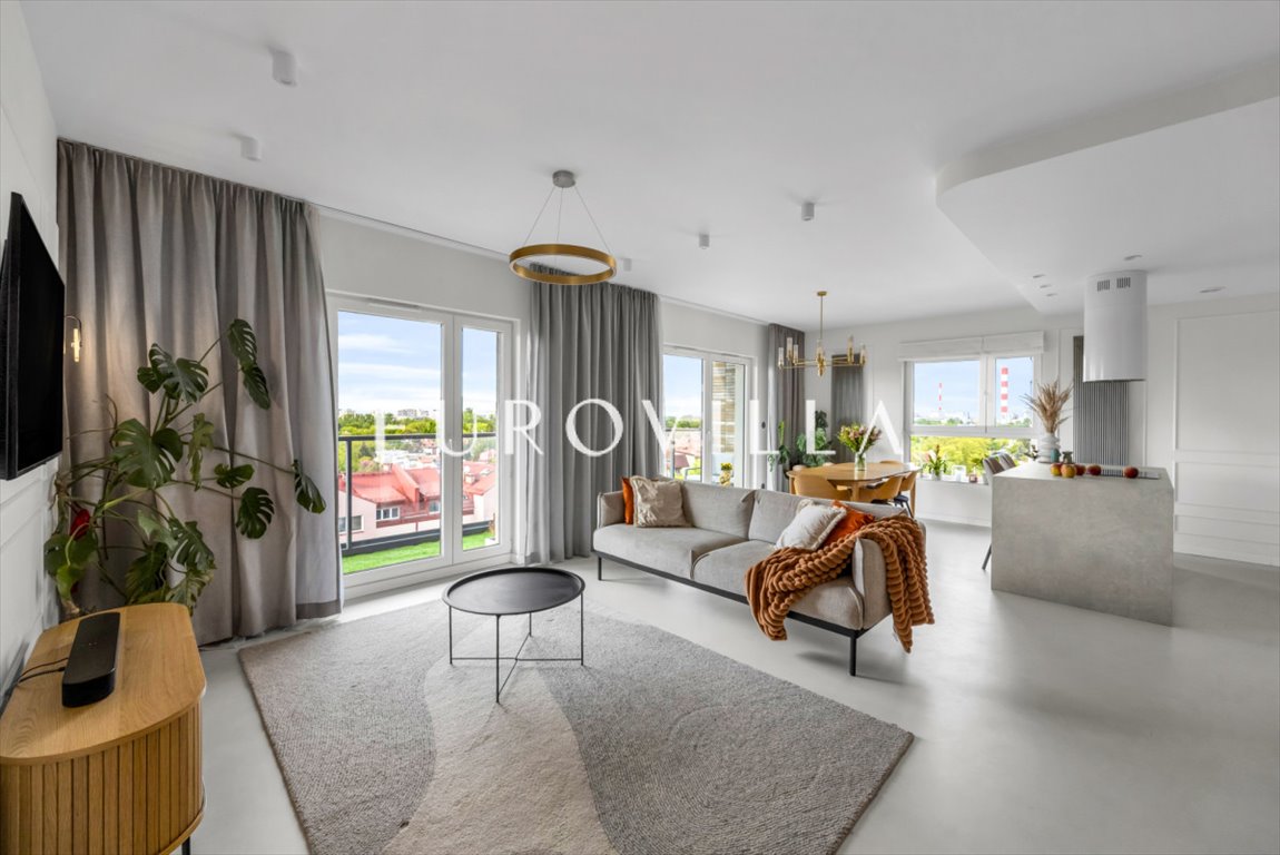 Na sprzedaż nowoczesny 5-pokojowy apartament z panoramiczną loggią Warszawa, Mokotów Sadyba, Nałęczowska  122m2 Foto 1