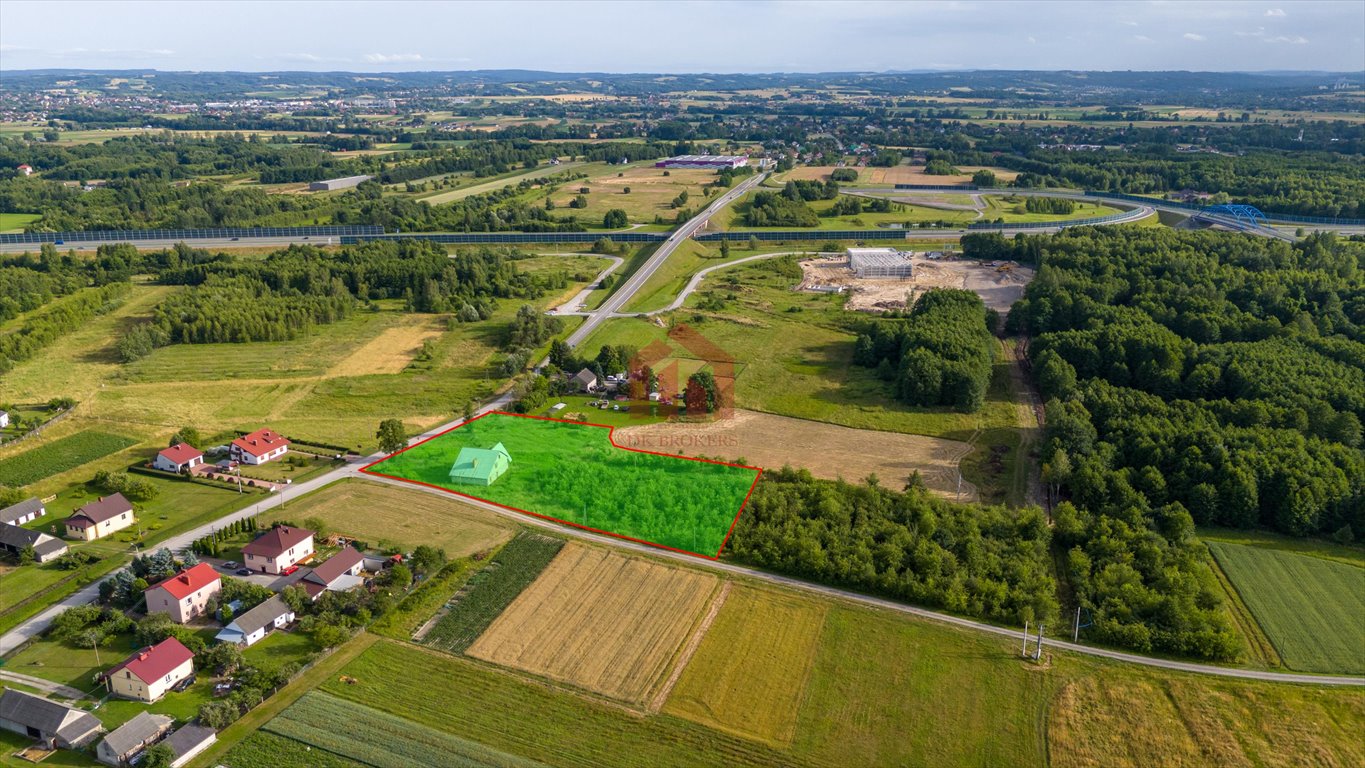 Działka inwestycyjna 70 ar z mediami, blisko autostrady Borek Wielki, Króla Kazimierza Jagiellończyka  7 000m2 Foto 1