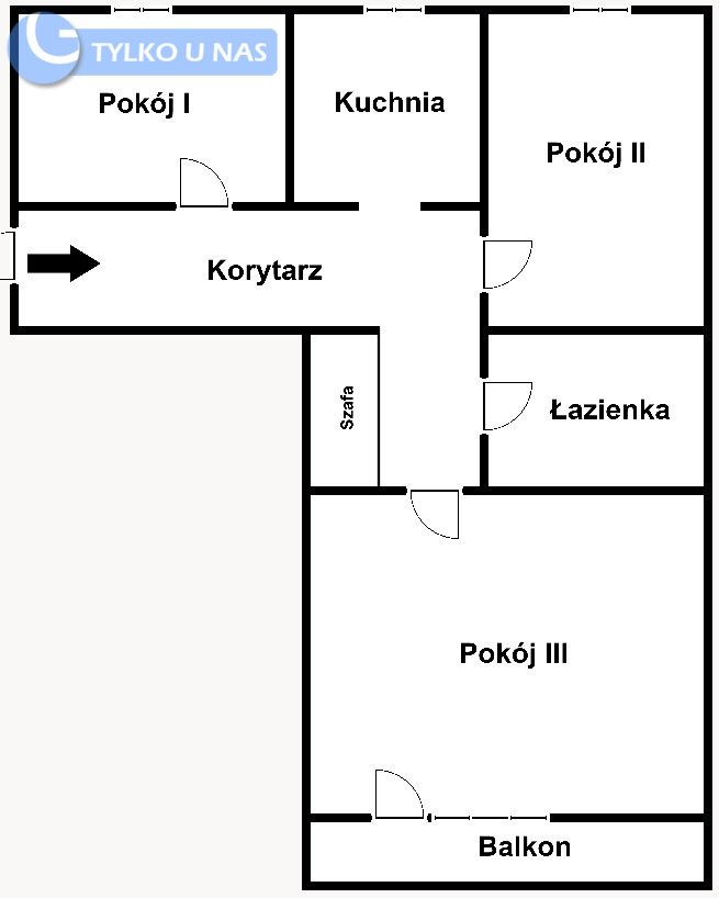 Mieszkanie trzypokojowe na wynajem Kraków, Dębniki, Dębniki, Słomiana  48m2 Foto 13