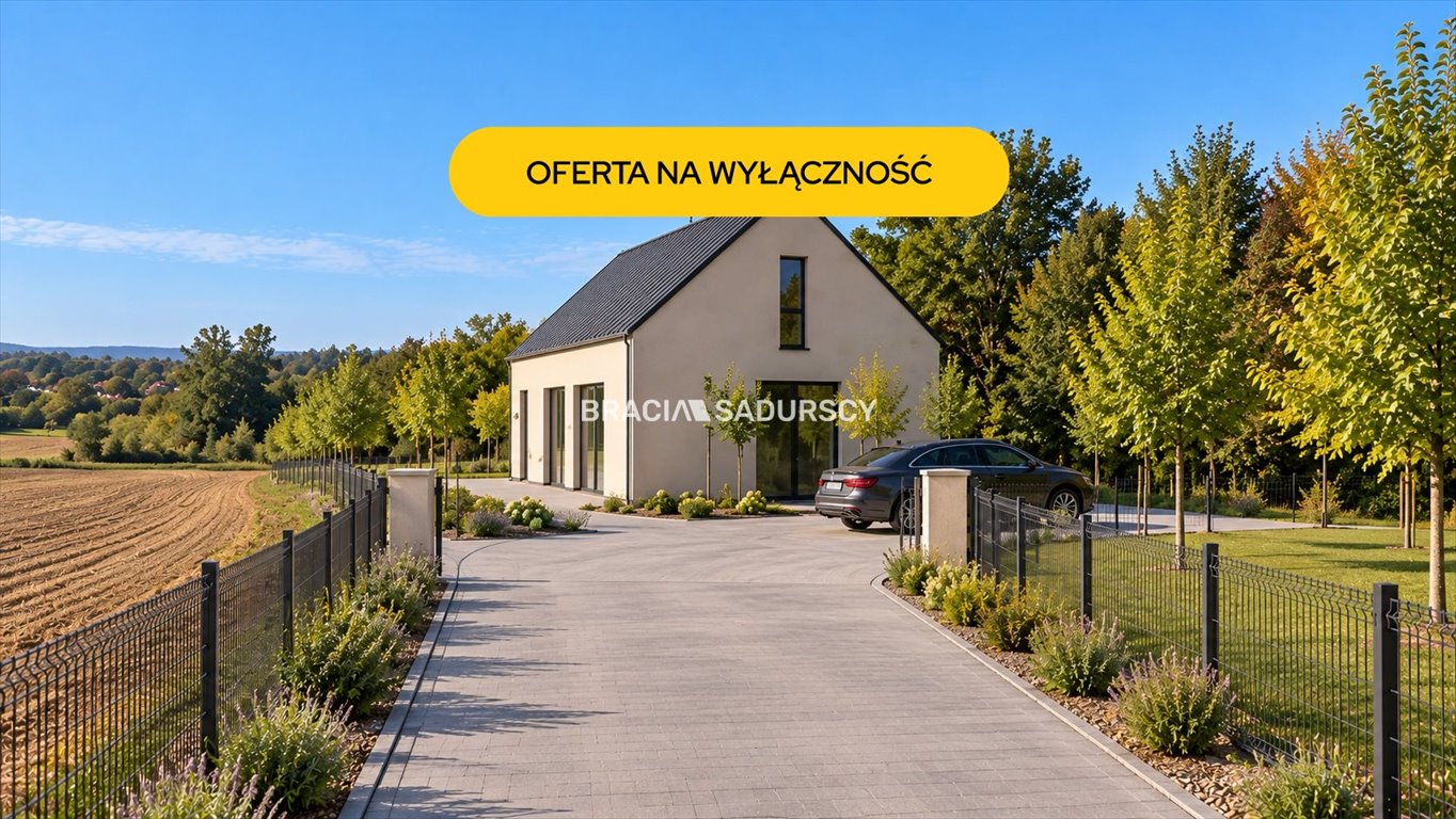 Działka 3411 m² pod dom i usługi w Kocmyrzowie - polecam! Kocmyrzów, Wąwozowa  3 411m2 Foto 1