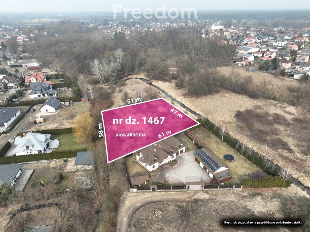 Działka budowlana na sprzedaż Okuniew, Szkolna  2 854m2 Foto 1