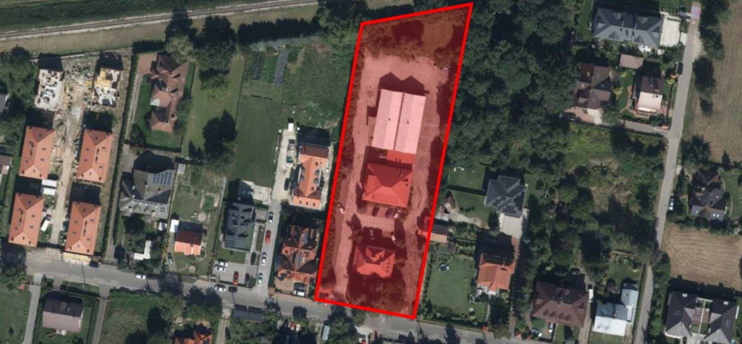 Działka 5616 m² pod zabudowę bliźniaczą - media, las, Ursynów Warszawa, Ursynów, Żołny 40  5 616m2 Foto 1