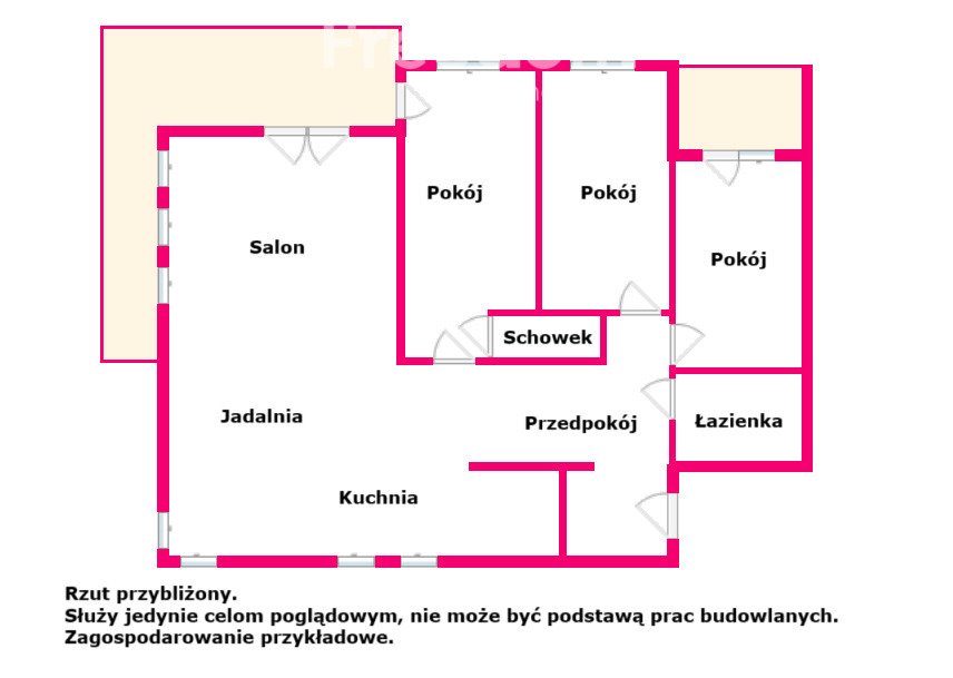 Mieszkanie trzypokojowe na sprzedaż Częstochowa, Małopolska  110m2 Foto 14