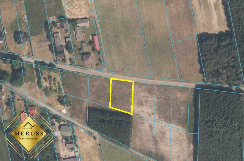 Działka budowlana 1428 m² z warunkami zabudowy, asfalt, media Krosno  1 428m2 Foto 1