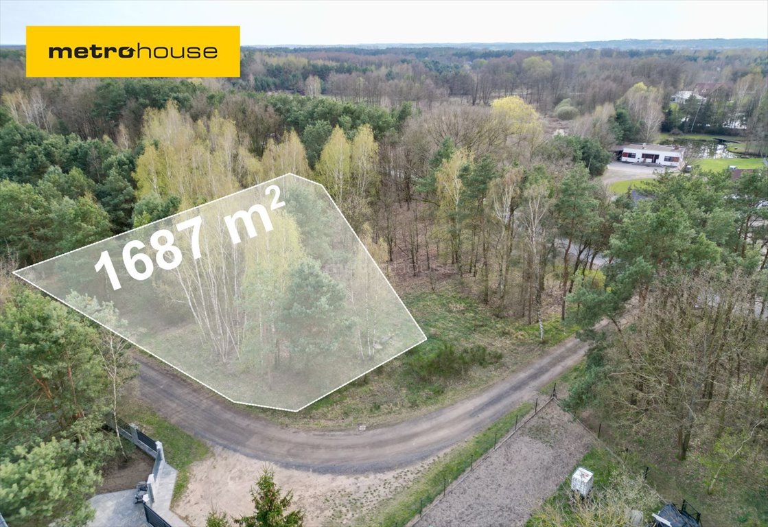 Działka budowlana na sprzedaż Złotoria, Leśna  1 687m2 Foto 1