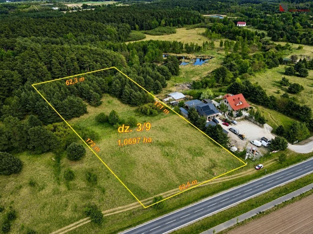 Działka 1,07 ha w Kapalicy z decyzją o zabudowie Kapalica  10 697m2 Foto 1