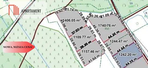 Działka budowlana na sprzedaż Bruki Unisławskie  1 157m2 Foto 3