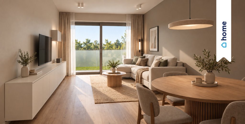 Nowoczesne 2-pokojowe mieszkanie z garażem (43,78 m²) w Poznaniu Poznań, Winogrady, Winogrady  44m2 Foto 1