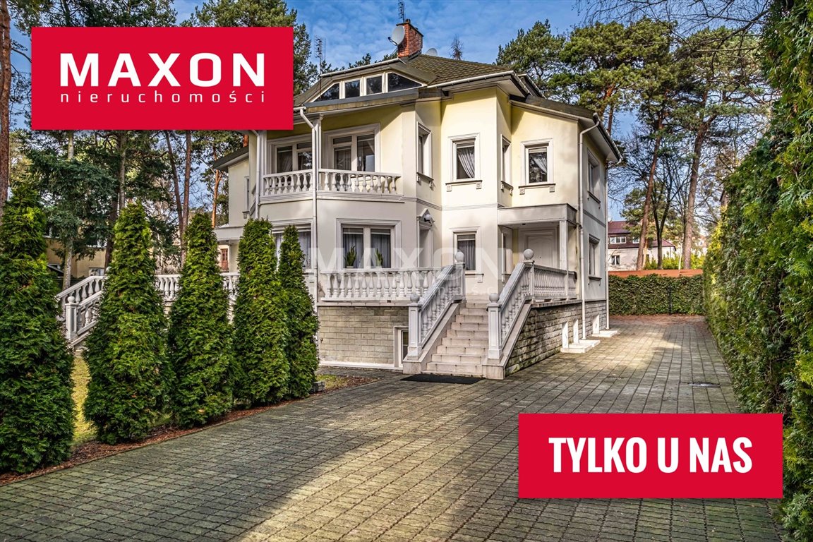 Ekskluzywna willa 570 m² z ogrodem i sauną w Wawer Warszawa, Wawer  573m2 Foto 1