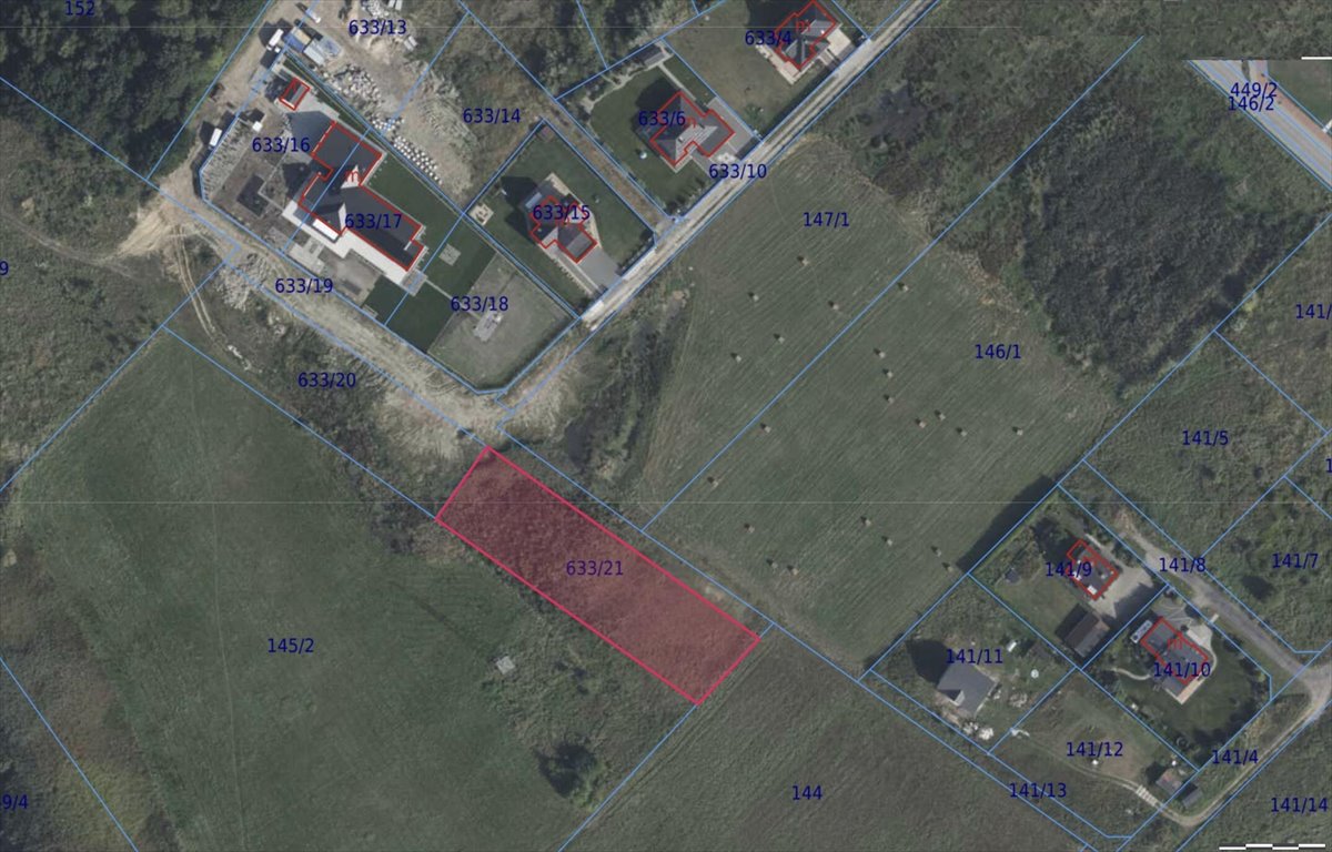 Działka budowlana 2346 m² w Zieleniewie – idealna pod dom Zieleniewo  2 346m2 Foto 1